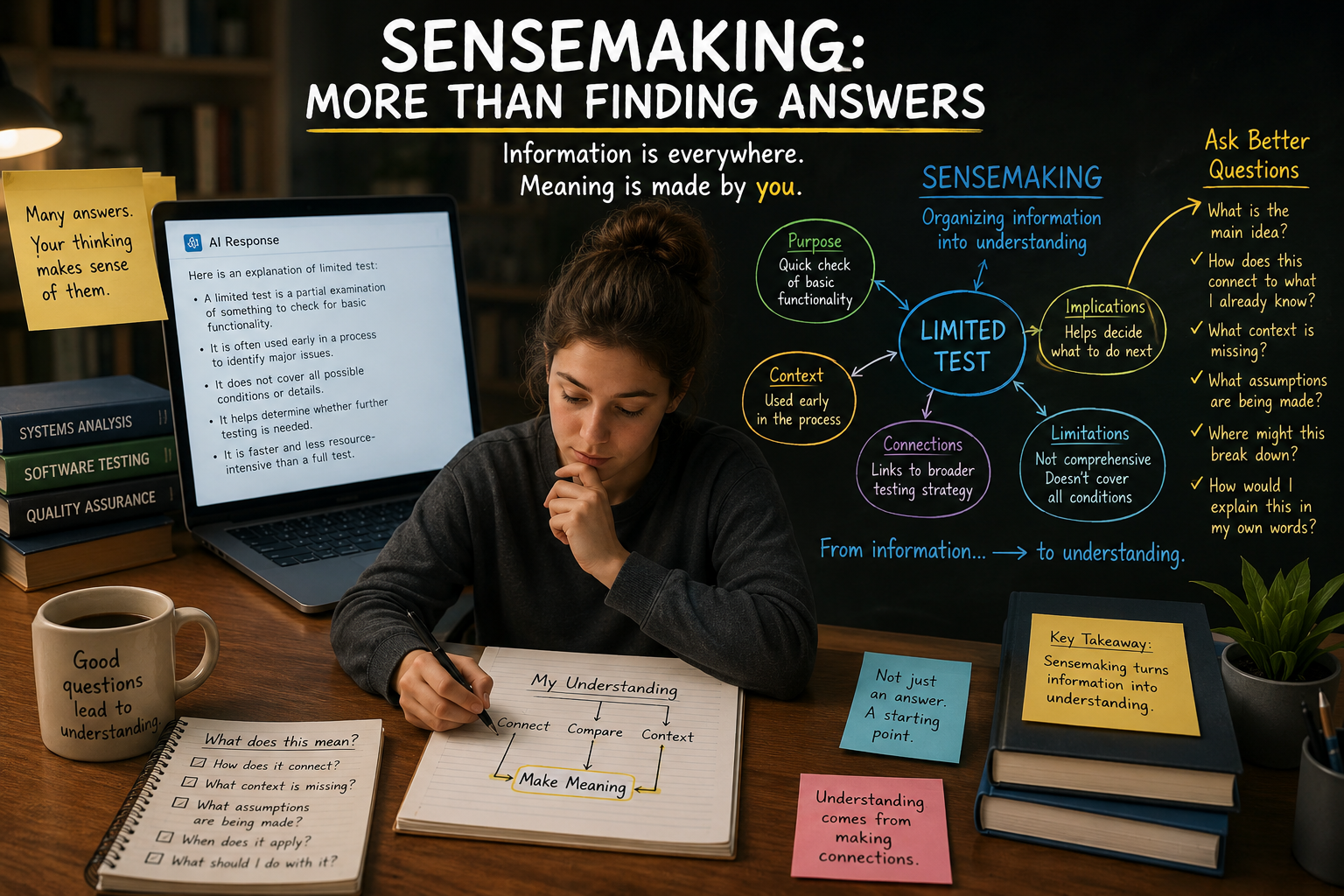 Sensemaking: More Than Finding Answers