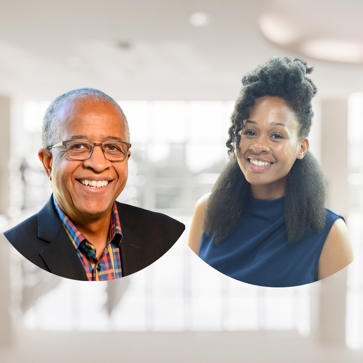 George and his daughter, Carmen, professional headshot