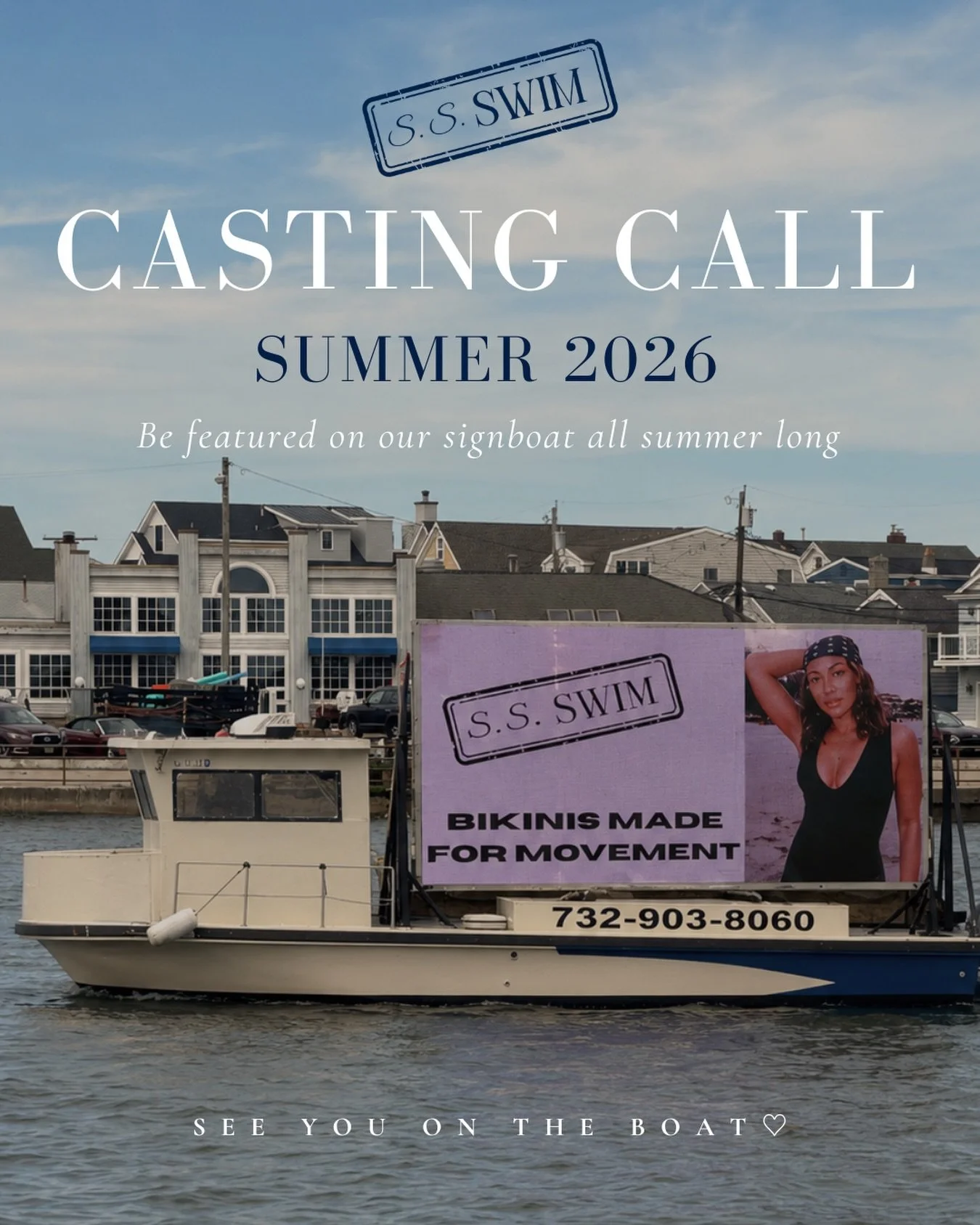 SUMMER 2026 CASTING CALL ☼

Sara&rsquo;s Smile Swim is casting one girl to be featured in our next Signboat Campaign running all summer long along the Jersey Shore ♡

We&rsquo;re looking for good energy, personality, and girls who love summer as much
