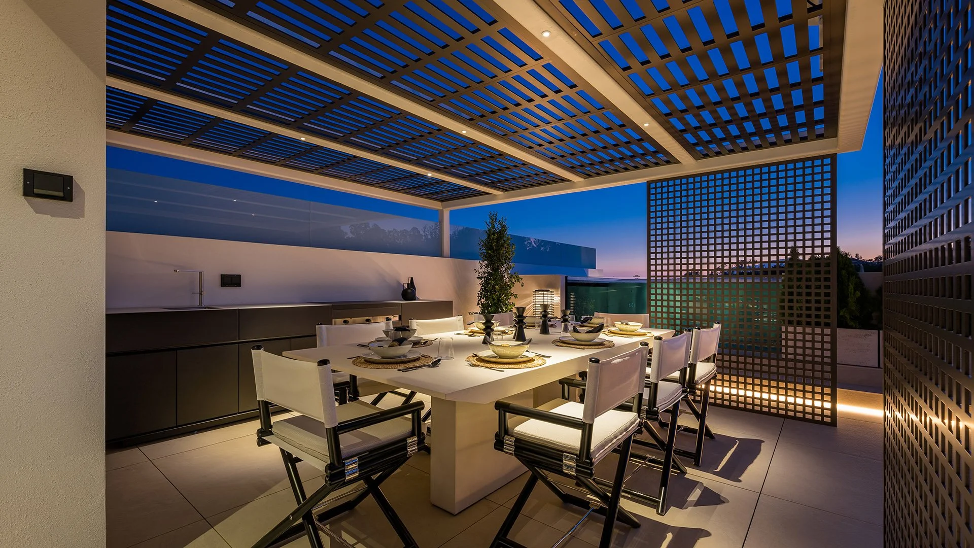 Marbella villa with sea views