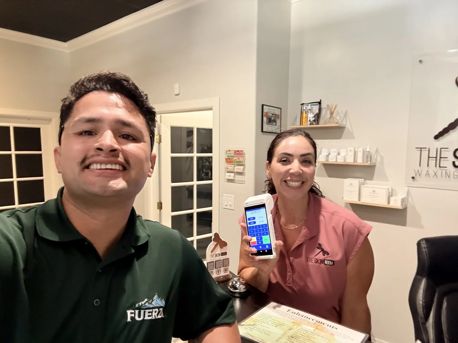 José with Brenda of The Skin Room