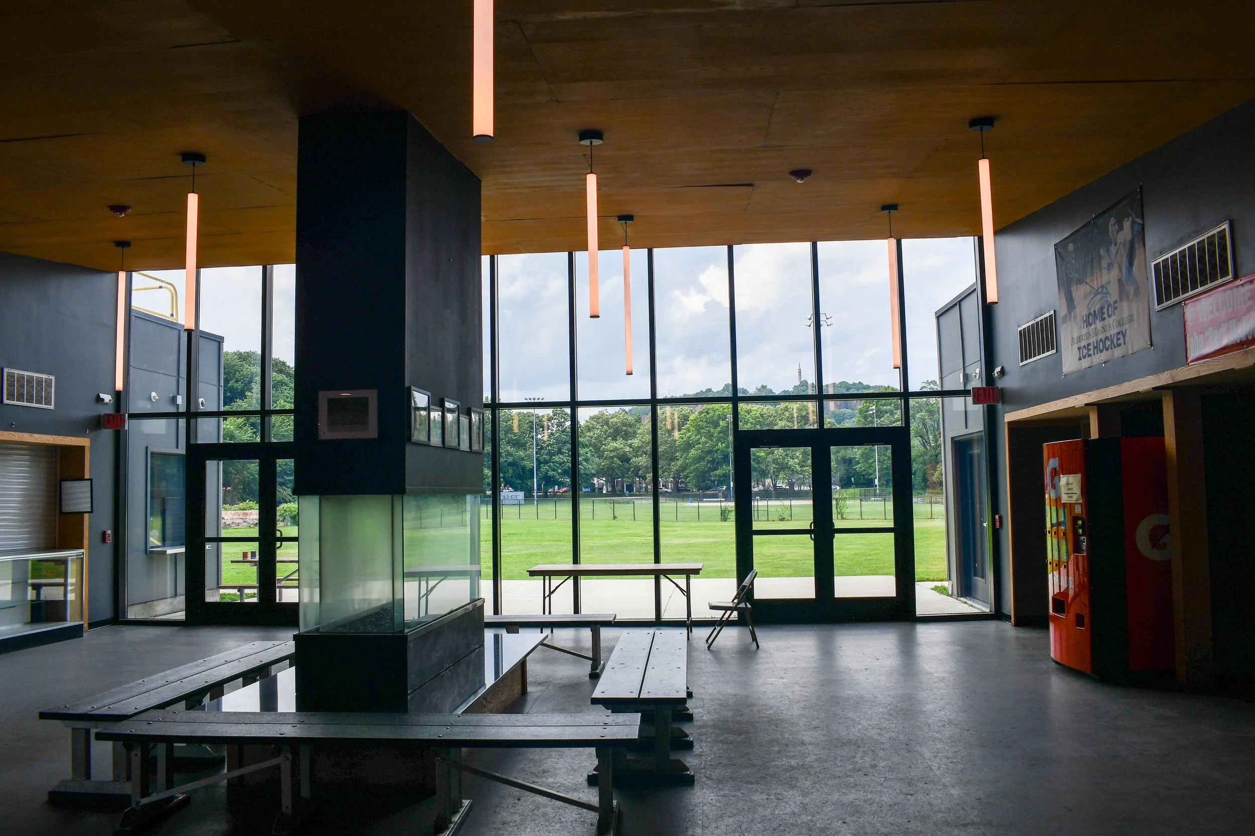 Ralph Walker Ice Rink Lobby