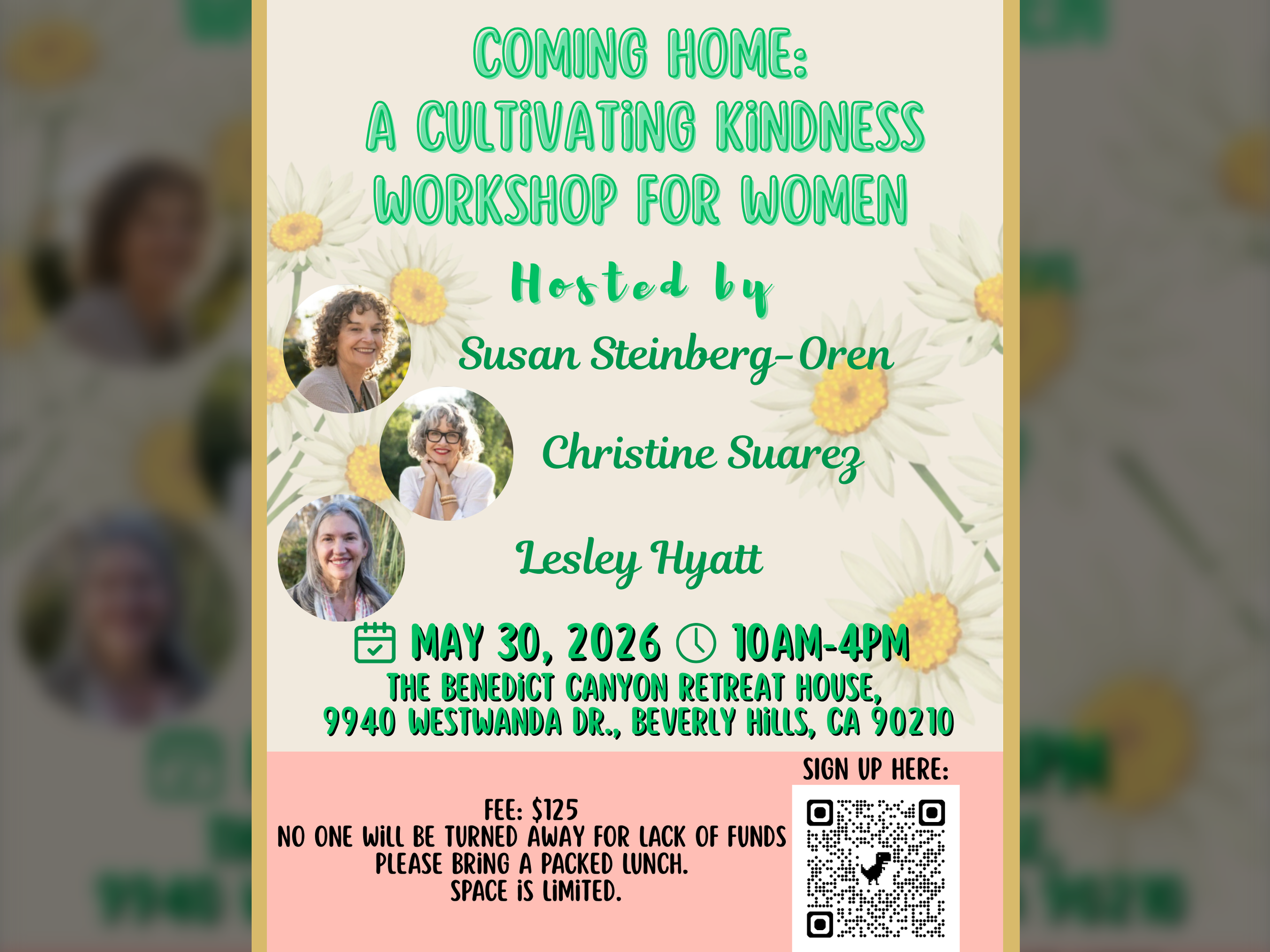 Coming Home: A Cultivating Kindness Workshop for Women