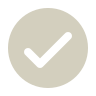 Checkmark symbol inside a circle