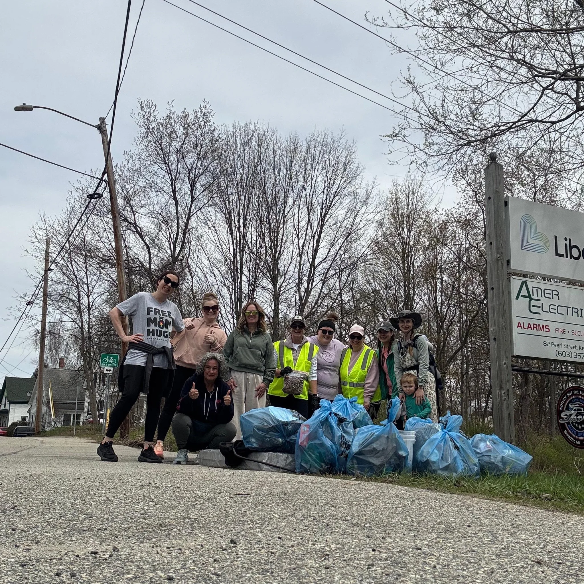 Today the The Women&rsquo;s Collective NH did the good work! 👏🏽 We cleaned up a local street in Keene, NH. We enjoy coming together and doing the powerful work. These ladies put in the hard work today! Thank you to our volunteers! 🙂 Remember to th