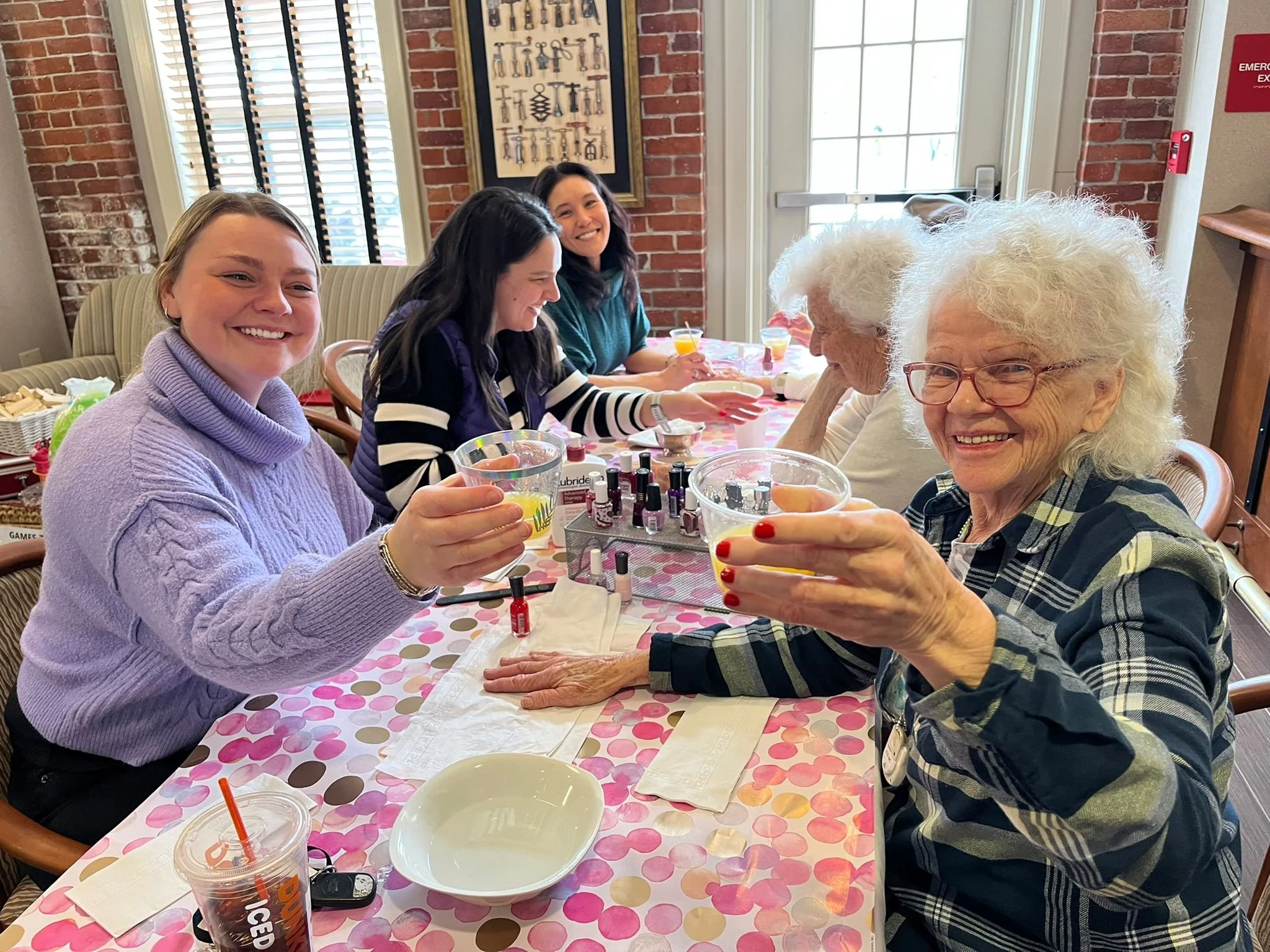 American House Nail Painting