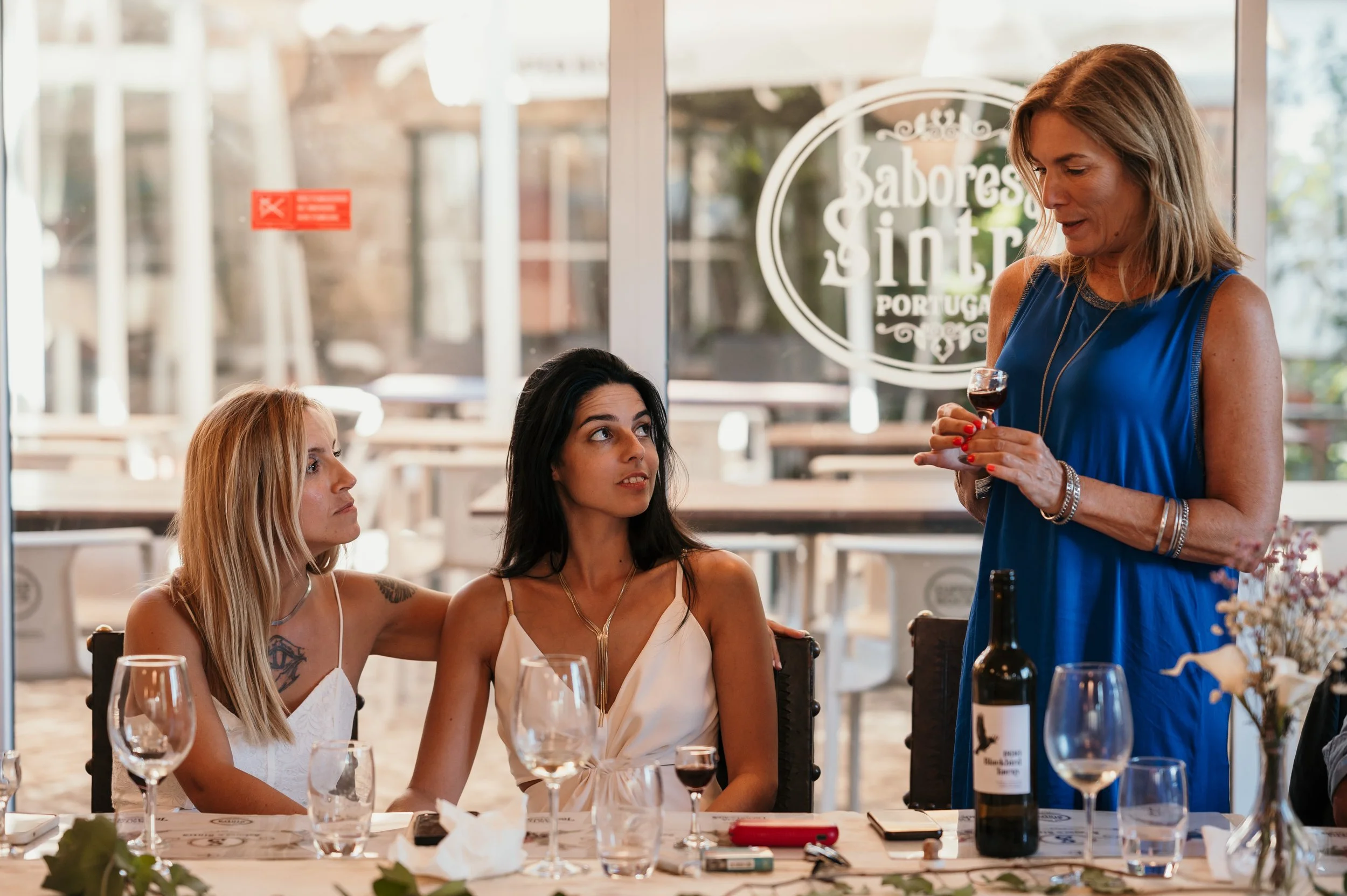 A heartfelt speech during Sofia and Leonor’s wedding lunch in Sintra.