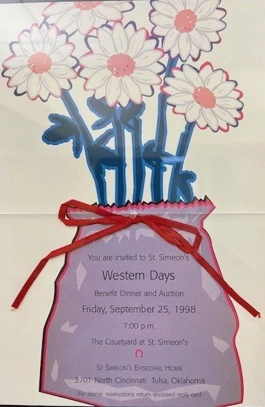 September 25, 1998
Proceeds for the tile in the Health Care Center and stained glass windows in the Common Room.
 Chairperson: Allison Cotton
