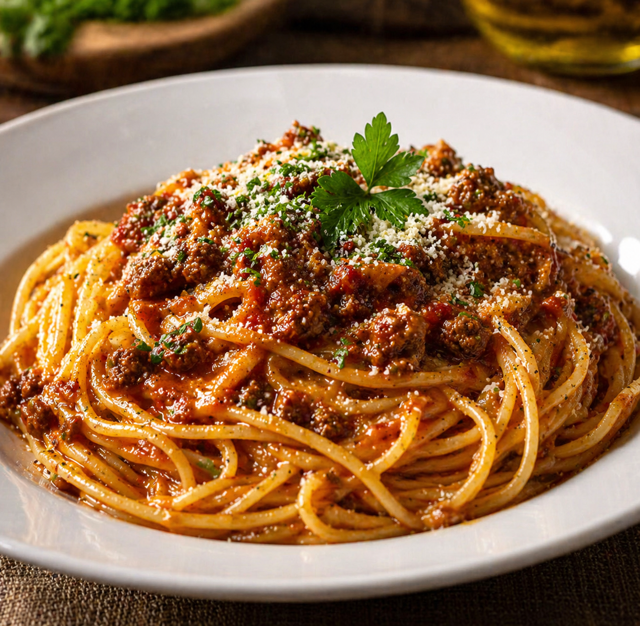 Thursday - Spaghetti with Meat Sauce