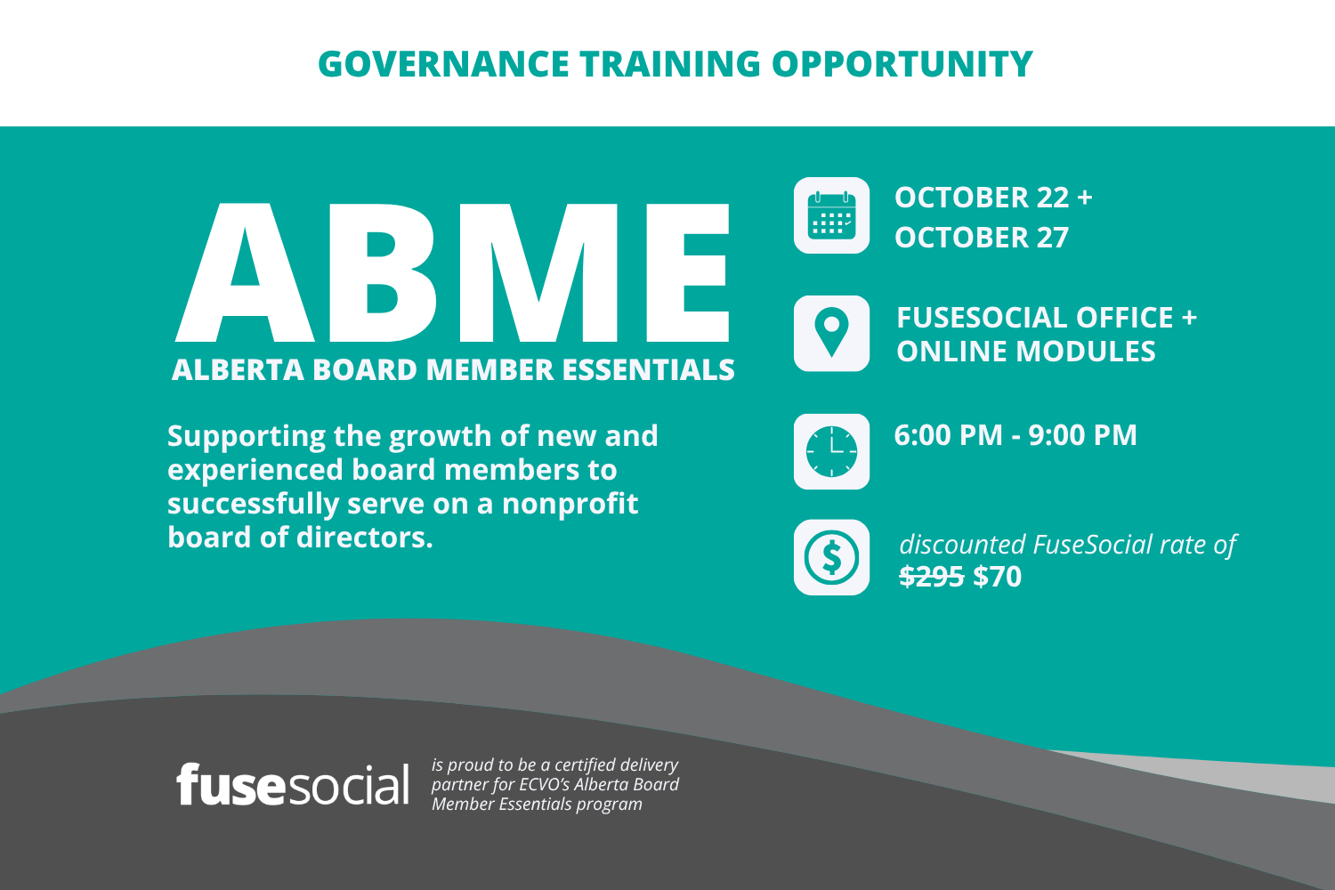 Alberta Board Member Essentials - Fall 2026