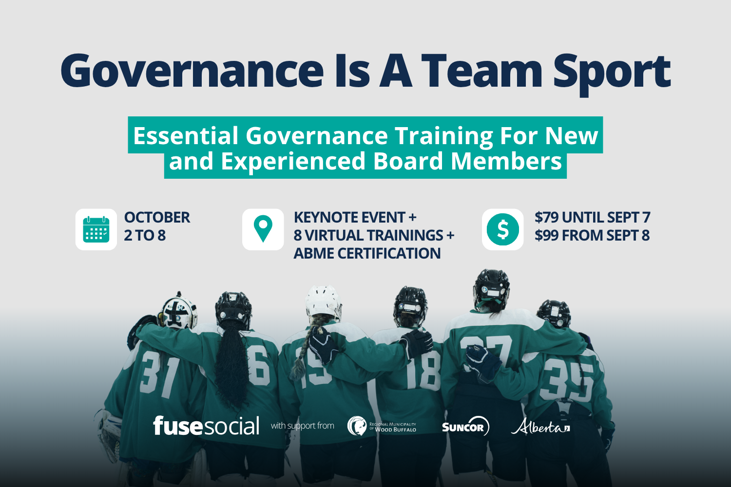 Governance Is A Team Sport - Board Member Training Week