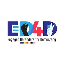 Engaged Defenders for Democracy logo
