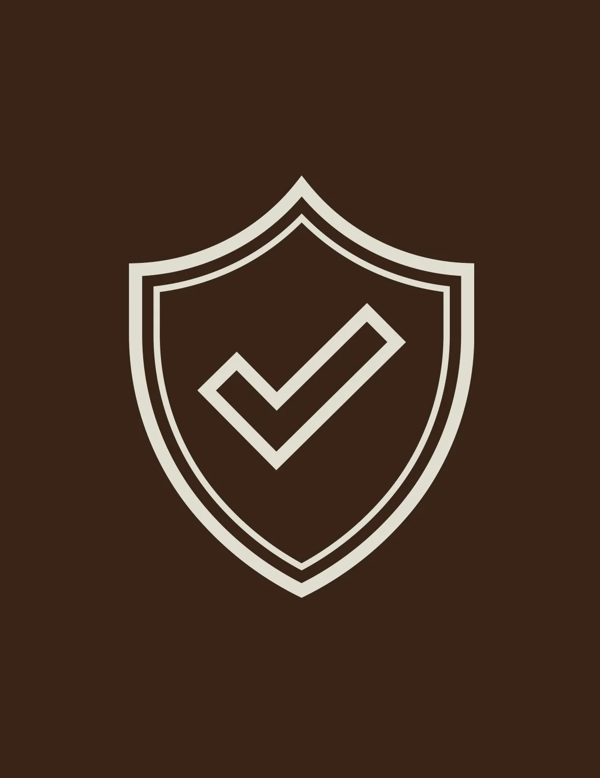 Icon of a shield with a checkmark inside.