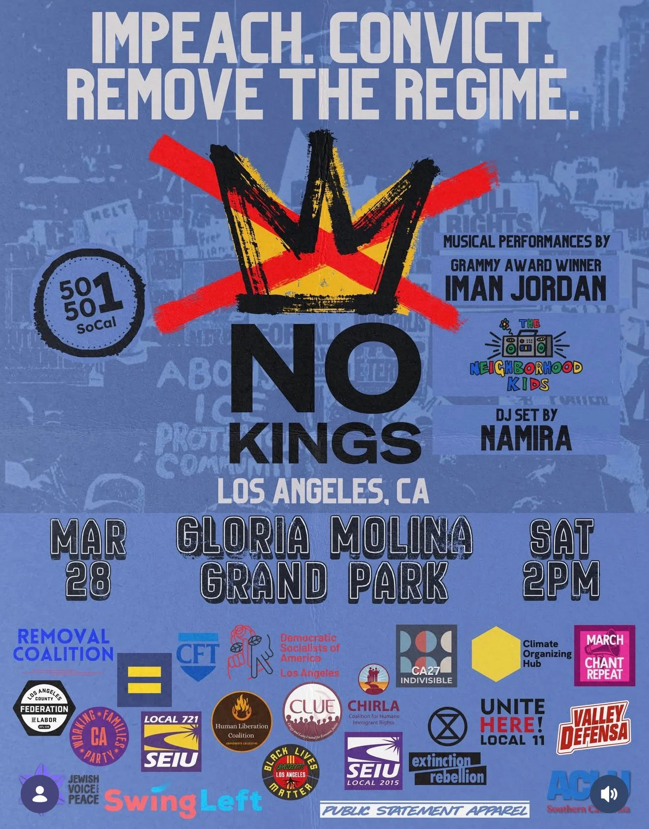 NO KINGS Los Angeles