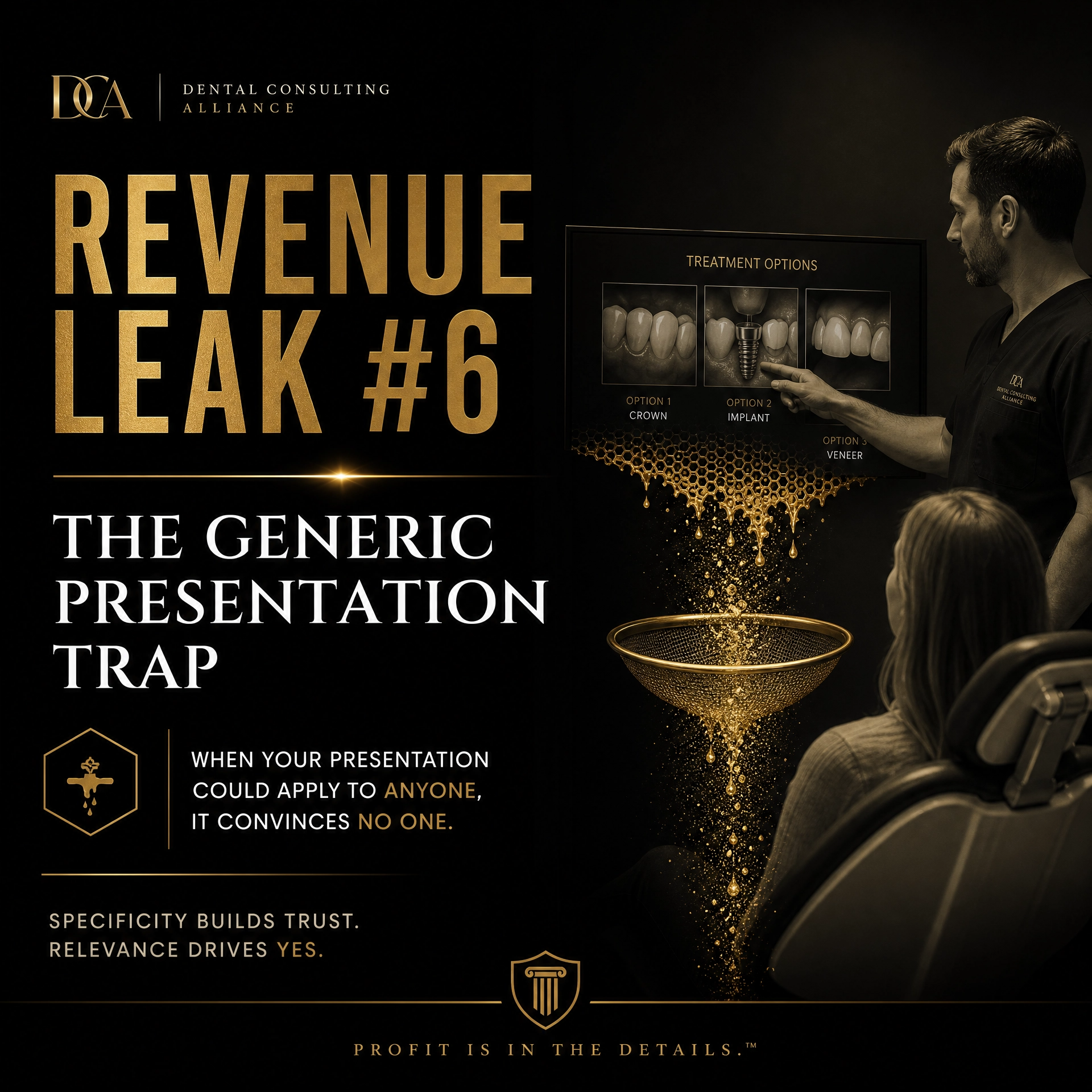 Revenue Leak #6: The Generic Presentation Trap