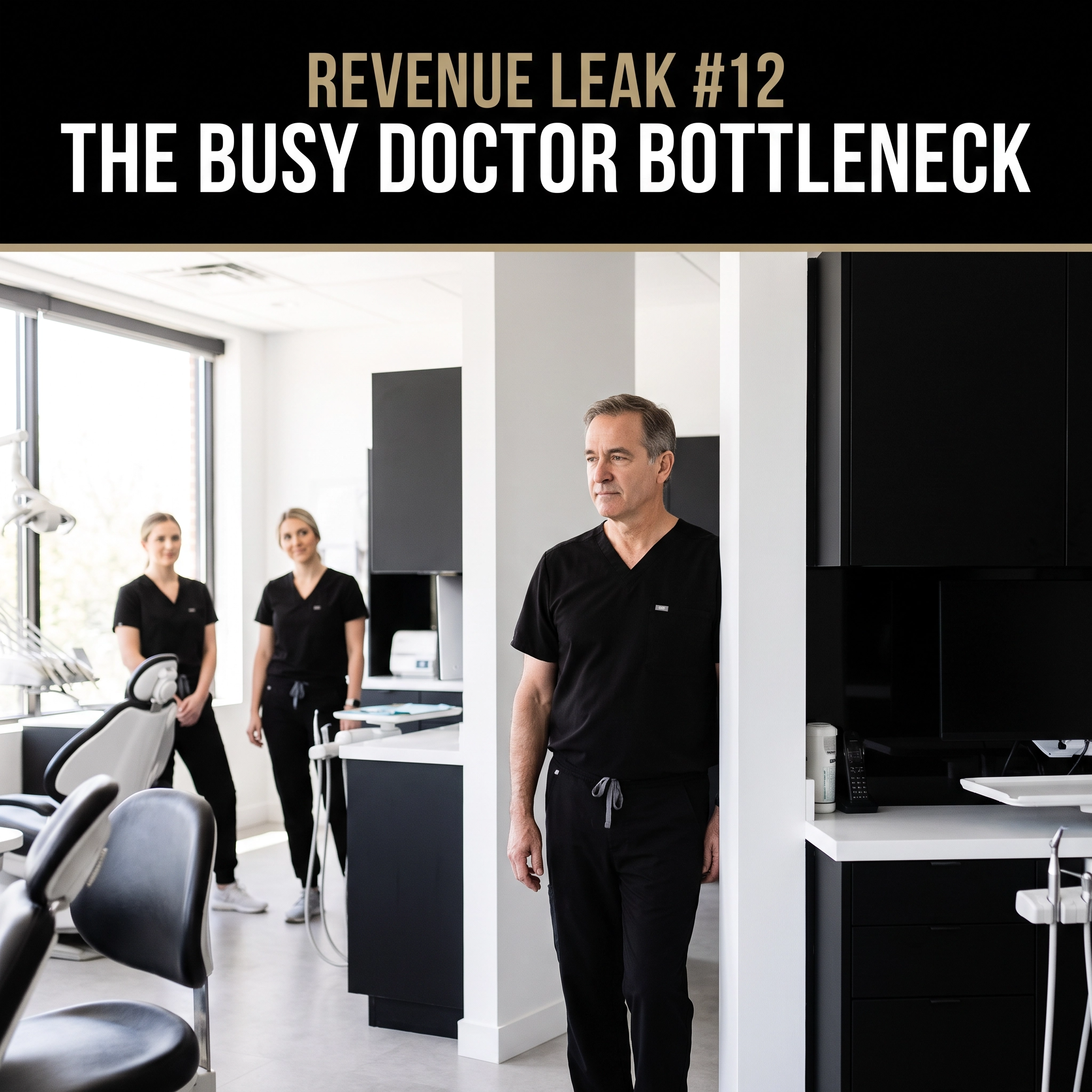 Revenue Leak #12: The "Busy Doctor Bottleneck" — When Clinical Excellence Blocks Growth