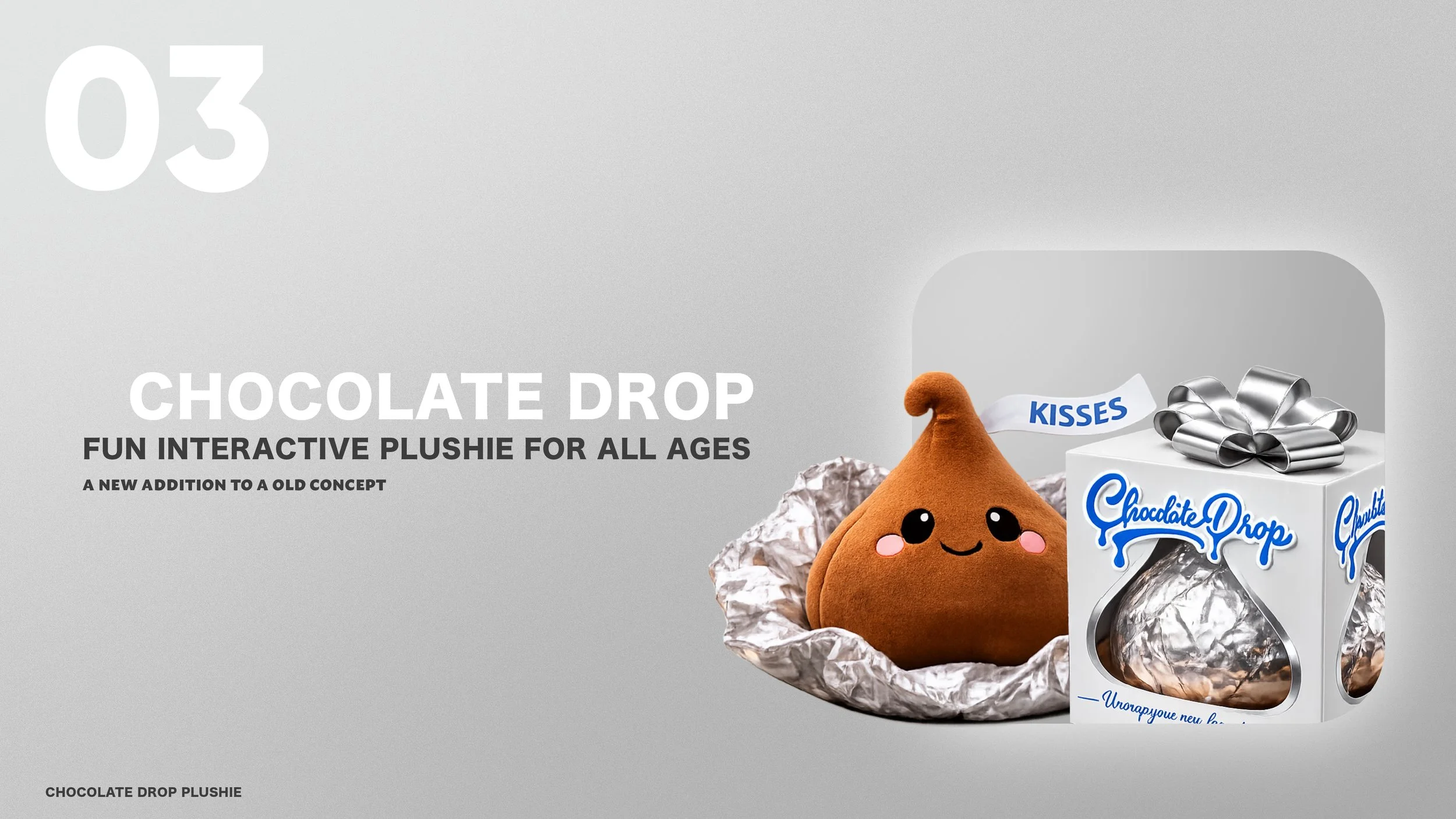 Chocolate Drop Plushie