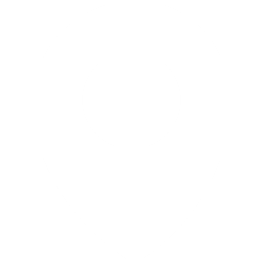 A black and white map location pin icon.
