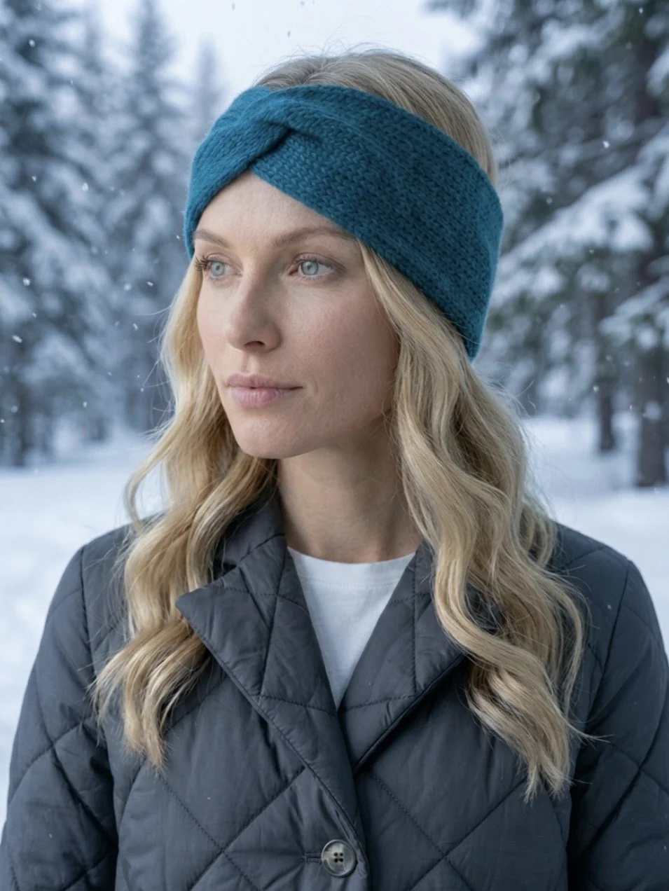 Corriedale Adult Headband with twist seam