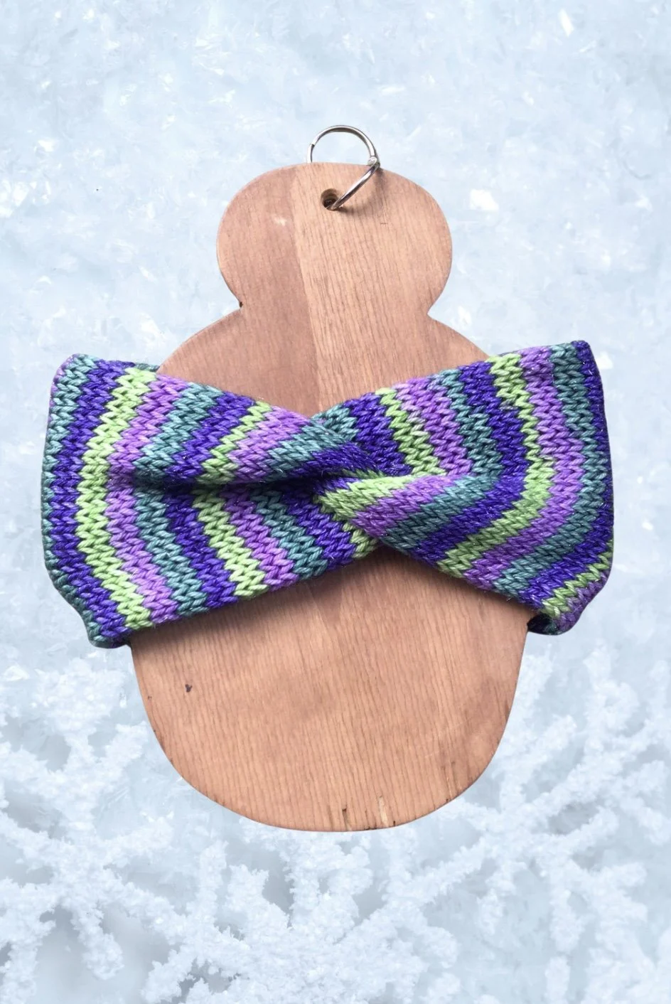 Merino Adult Headband with twist seam
