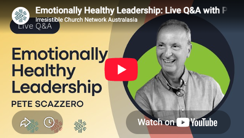Emotionally Healthy Leadership: Interview with Pete Scazzero
