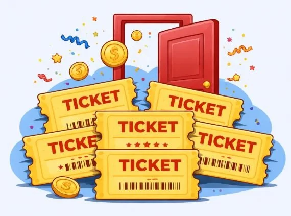 Door Prize Ticket - 6ct