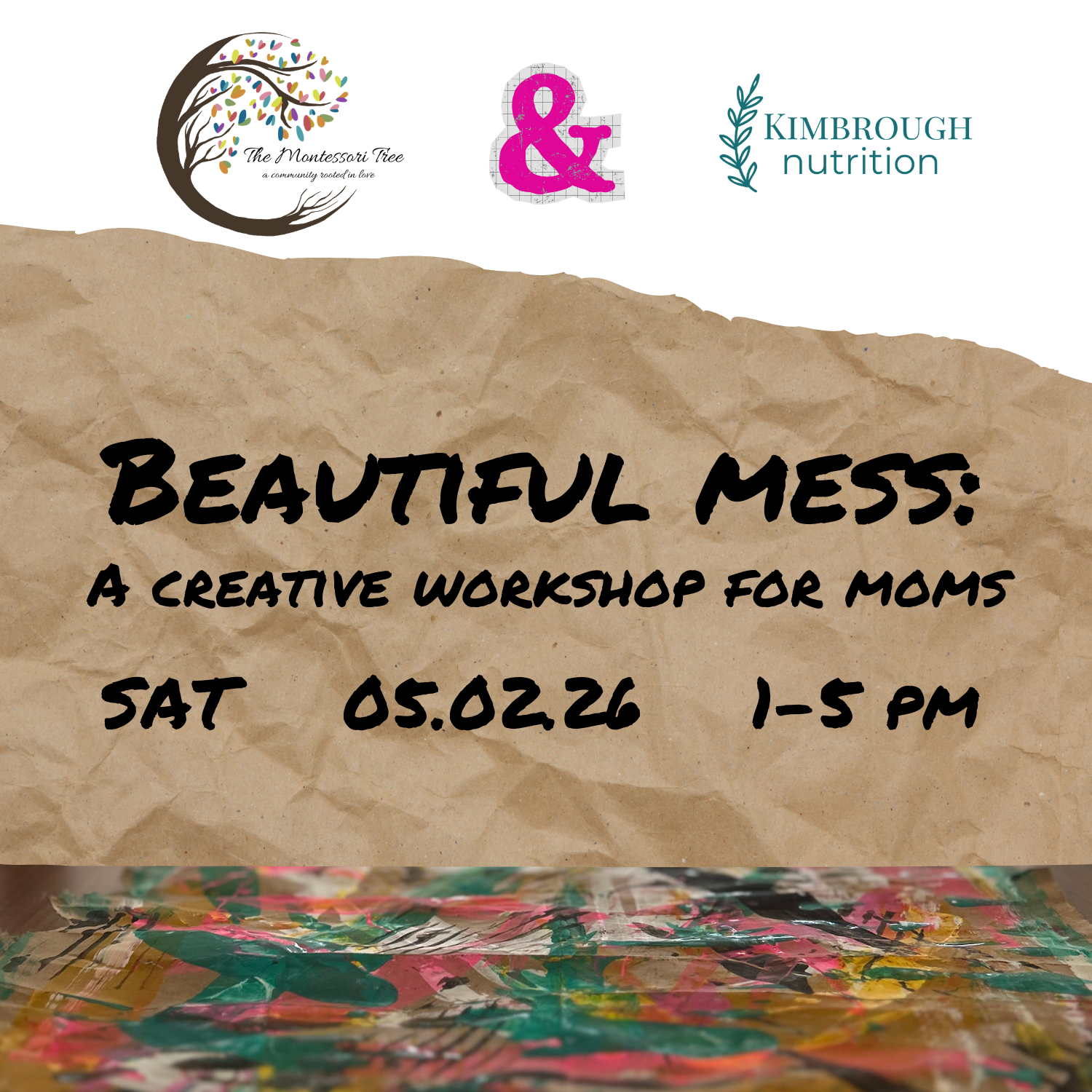 Beautiful Mess - a creative zine workshop for moms
