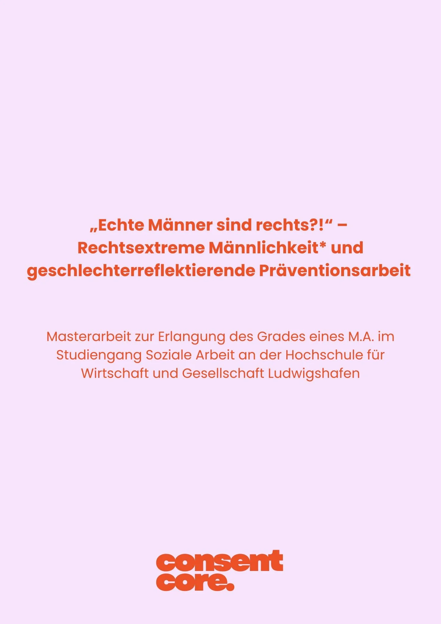 Vier Illustrationen unterschiedlicher menschlicher Körper. Unten steht der Text "consent core."