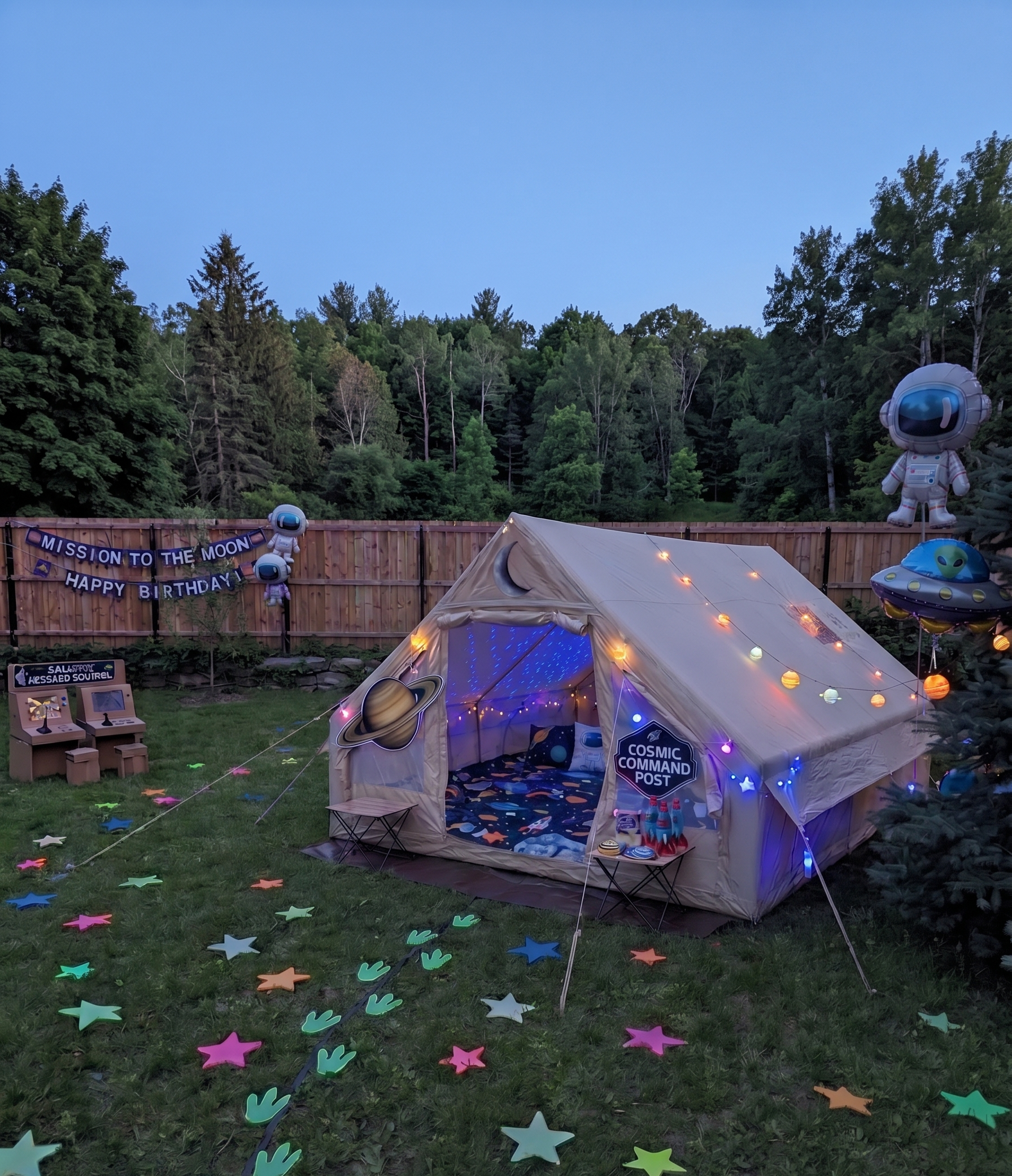 space theme setup