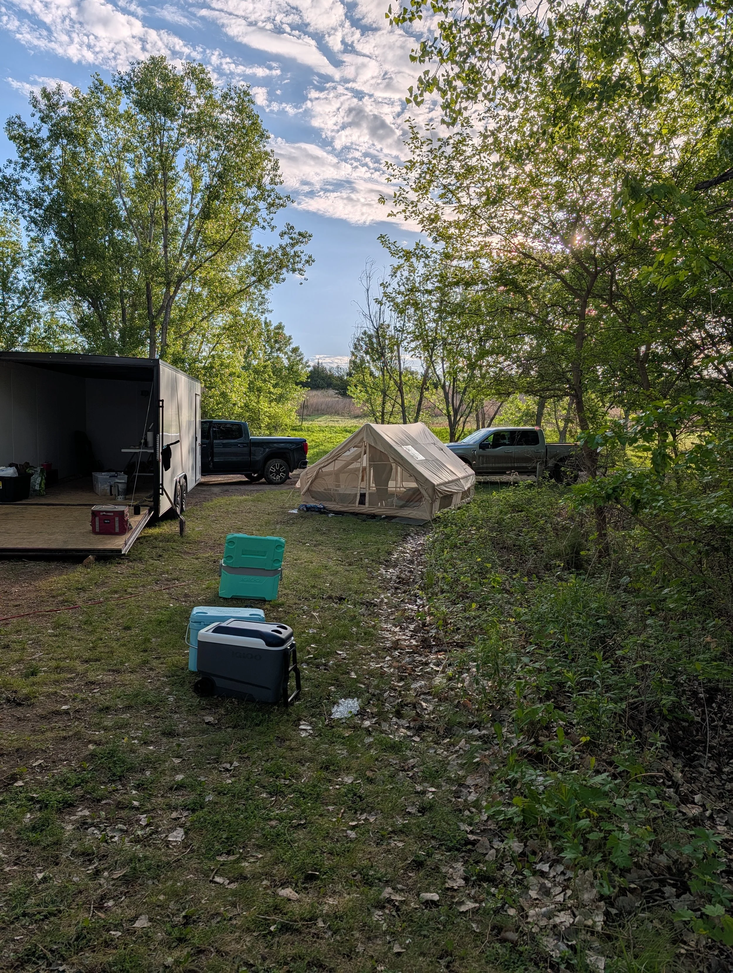 tent glamping