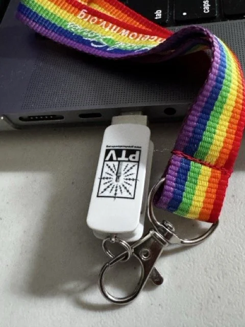 USB Thumb Drive and Lanyard