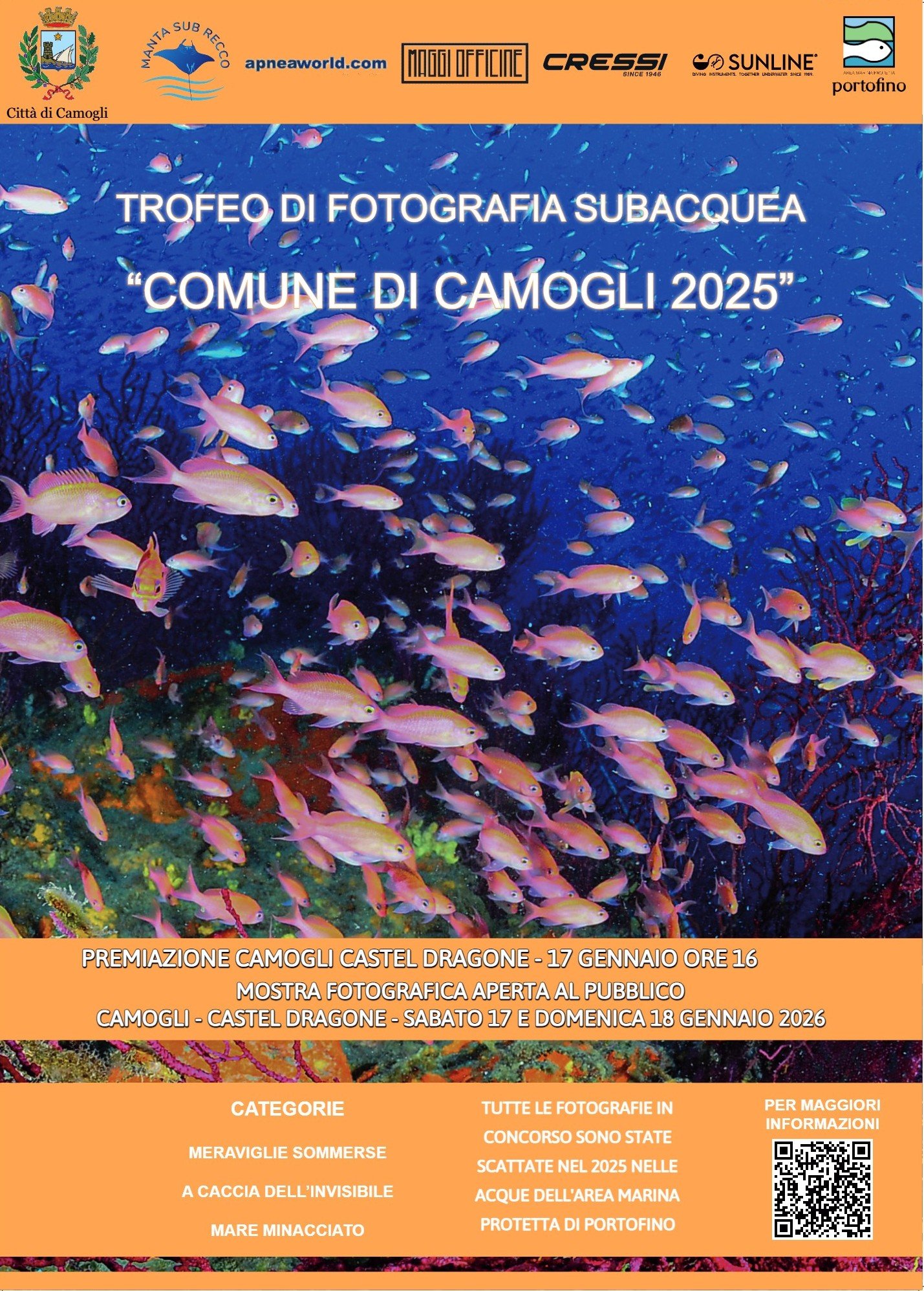 📷 Primo trofeo fotosub Città di Camogli