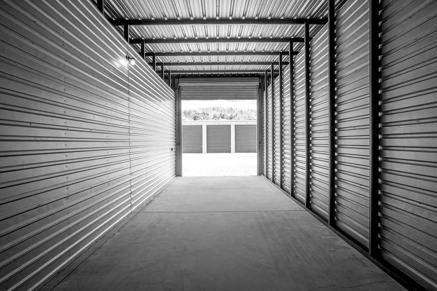 Inside View of Storage Unit