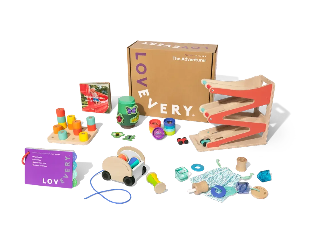 Montessori play kit on Rachel Bernhard's Baby Registry page.