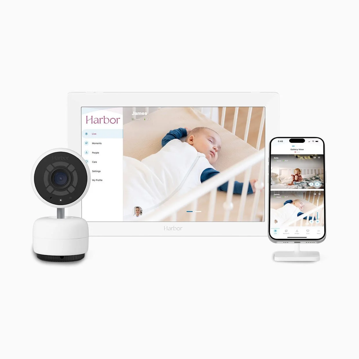 Baby monitor on Rachel Bernhard's Baby Registry page.