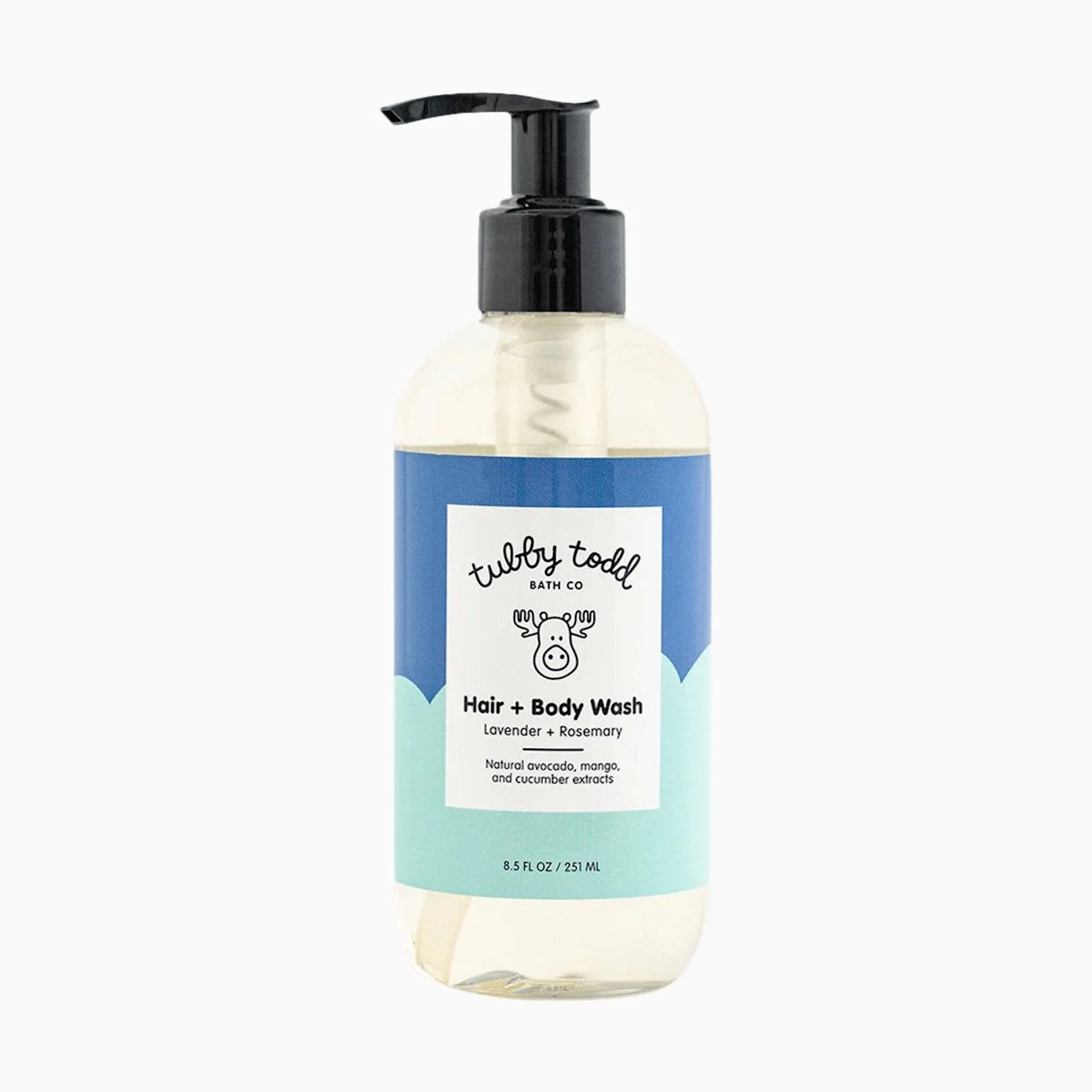 Hair and body wash on Rachel Bernhard's Baby Registry page.