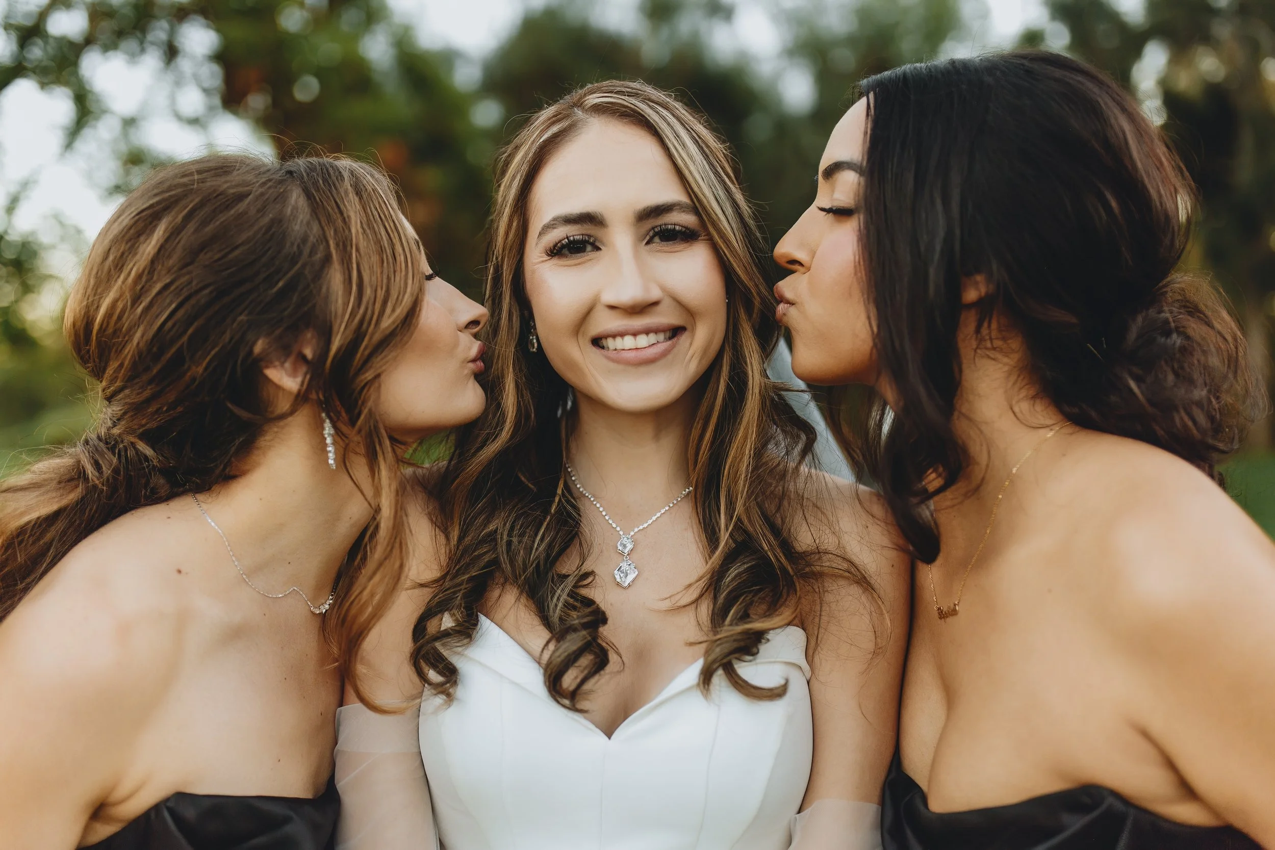 Bridal party portraits at The Fallbrook Estates Wedgewood Wedding - This Is Cuevas