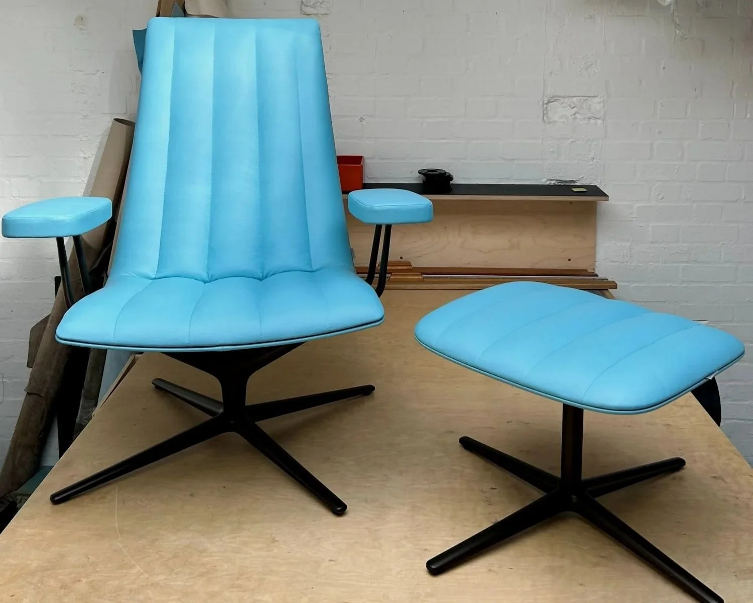 Walter Knoll Healey Easy Chair for Charles of Lloyd