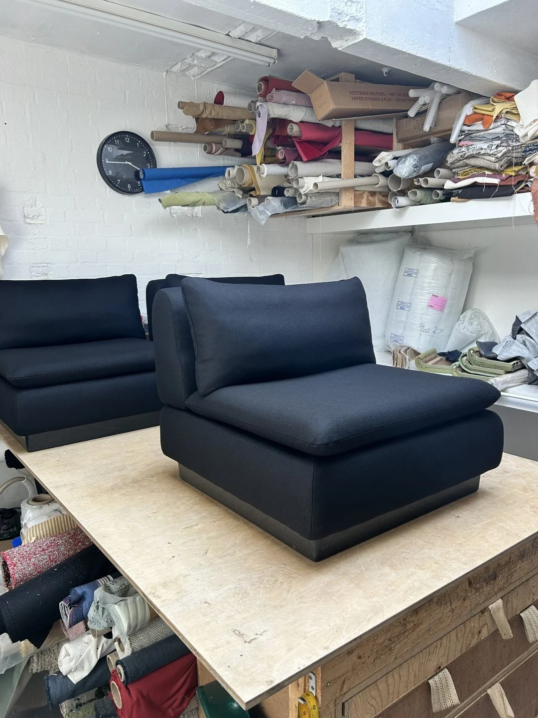 Saporiti Italia Sofa Upholstery in Kvadrat Divina Melange 3