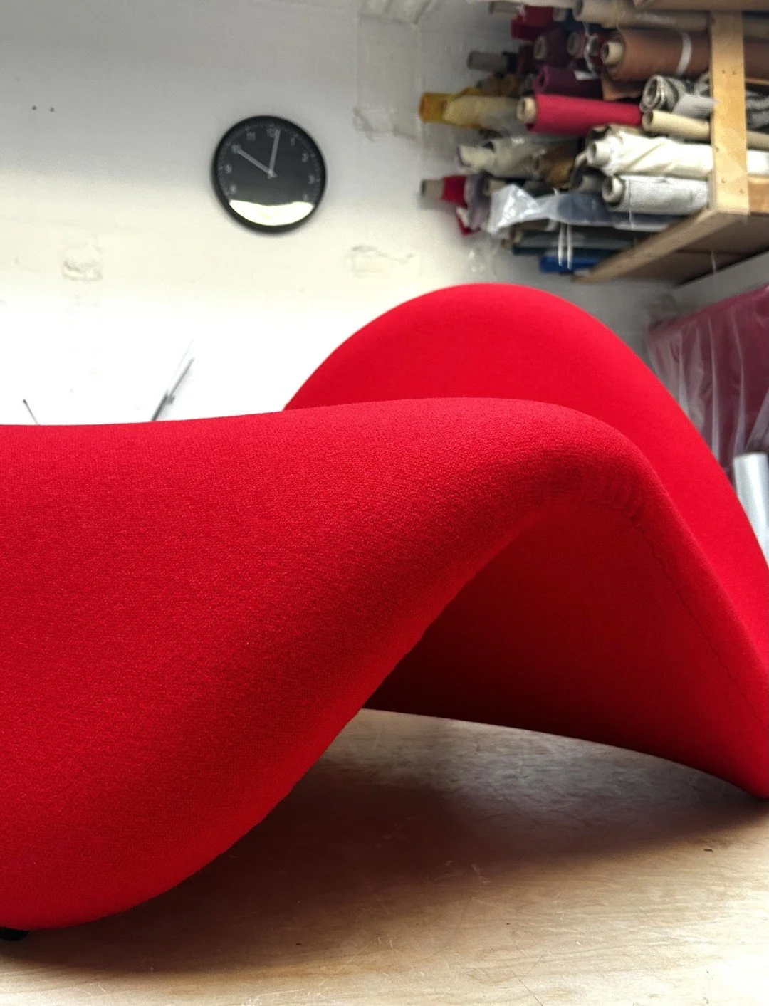 Pierre Paulin Tongue Chair Upholstery New Covers 