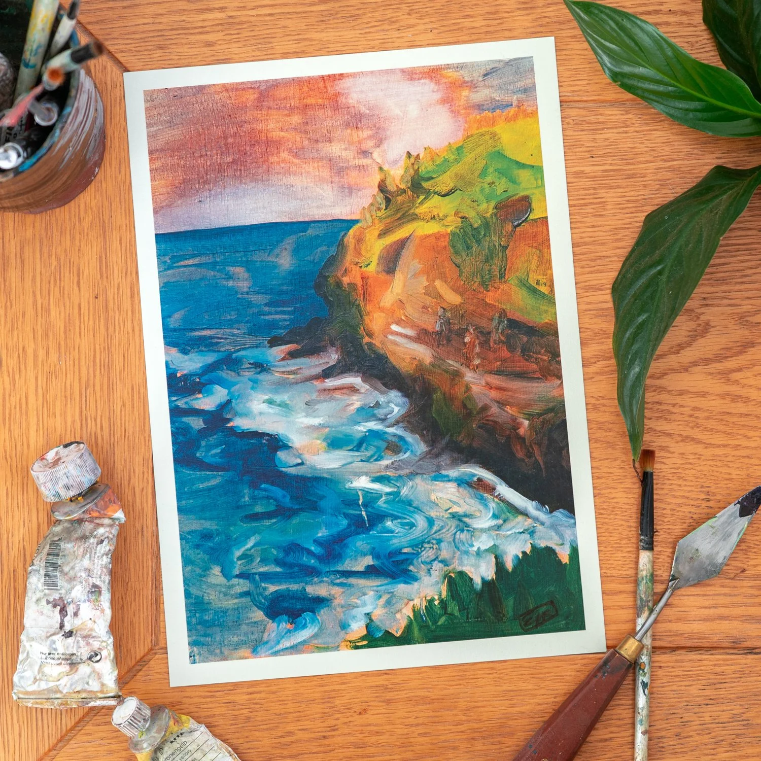 Tunnel Beach Fine Art Print