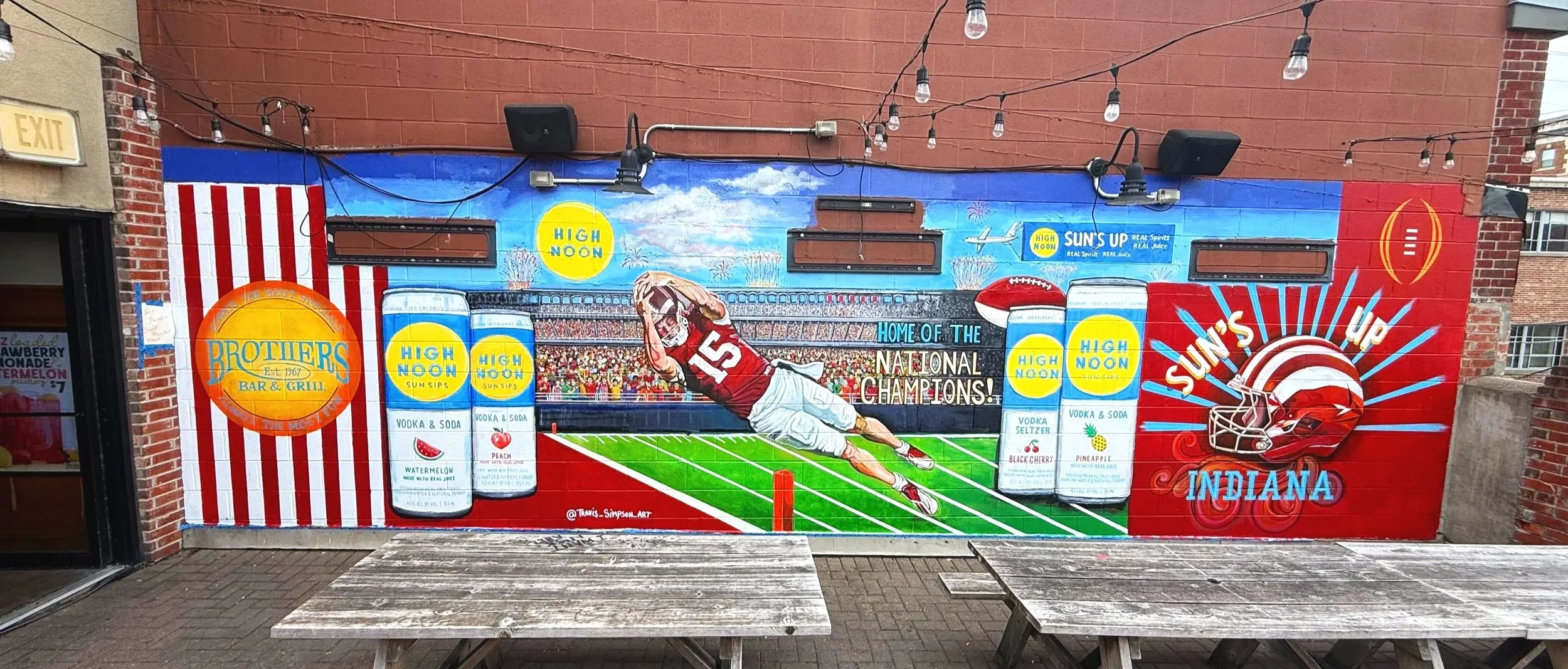 Brothers Bar x High Noon Mural