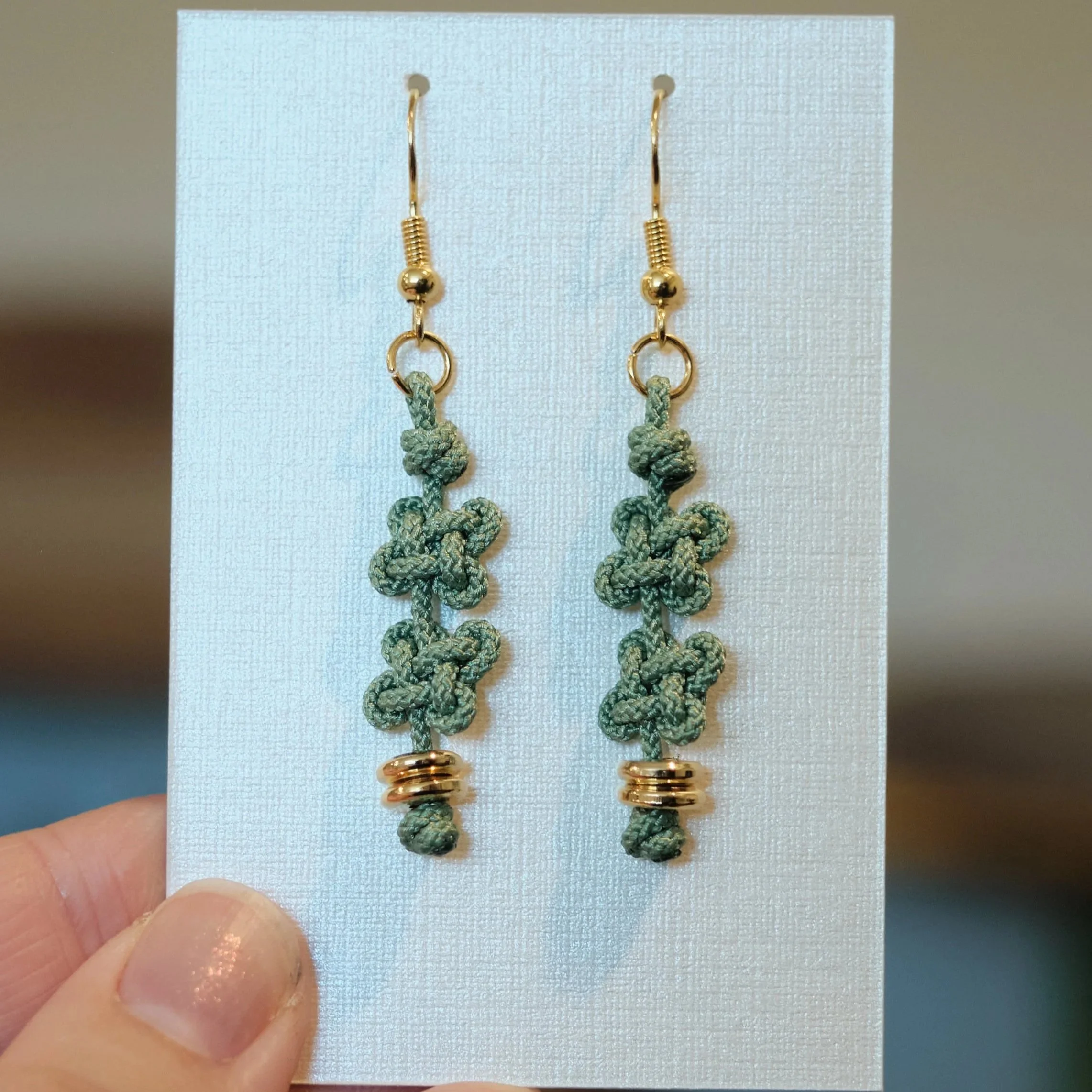 Mini Clover Earrings