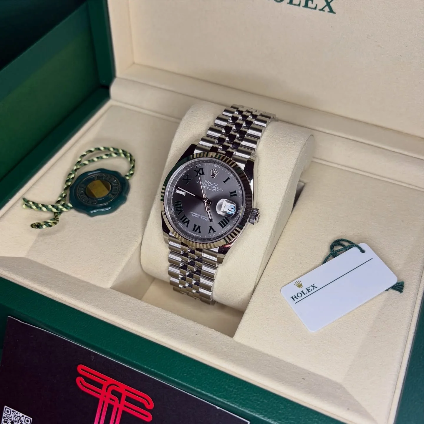 36mm Datejust Wimbledon dial🎾Reference 126234 #rolex #watches #luxurywatches #timepiece #foryou
