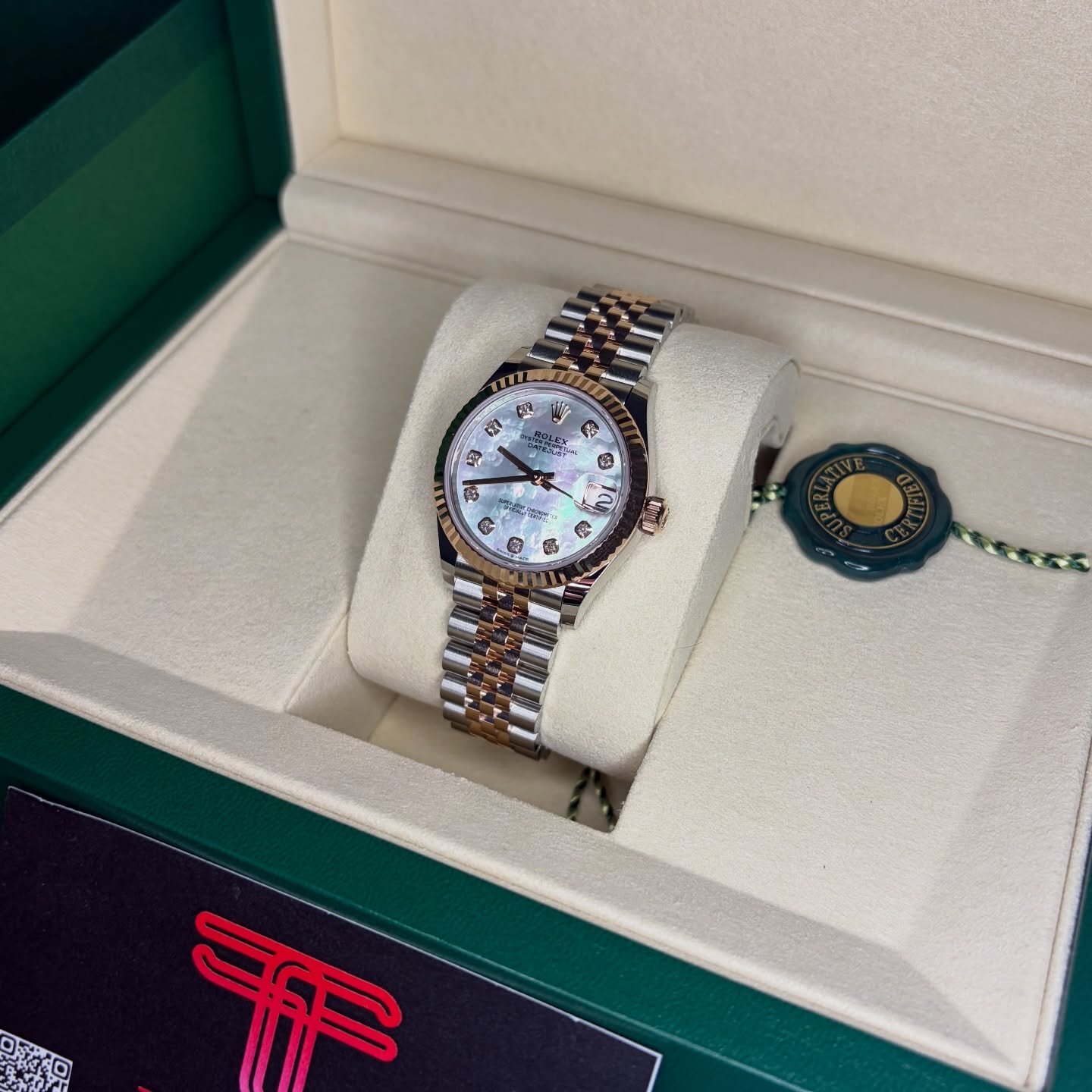 31mm Mother of pearl💕The hottest ladies watch☑️ #rolex #watches #luxurywatches #foryou #watchlover