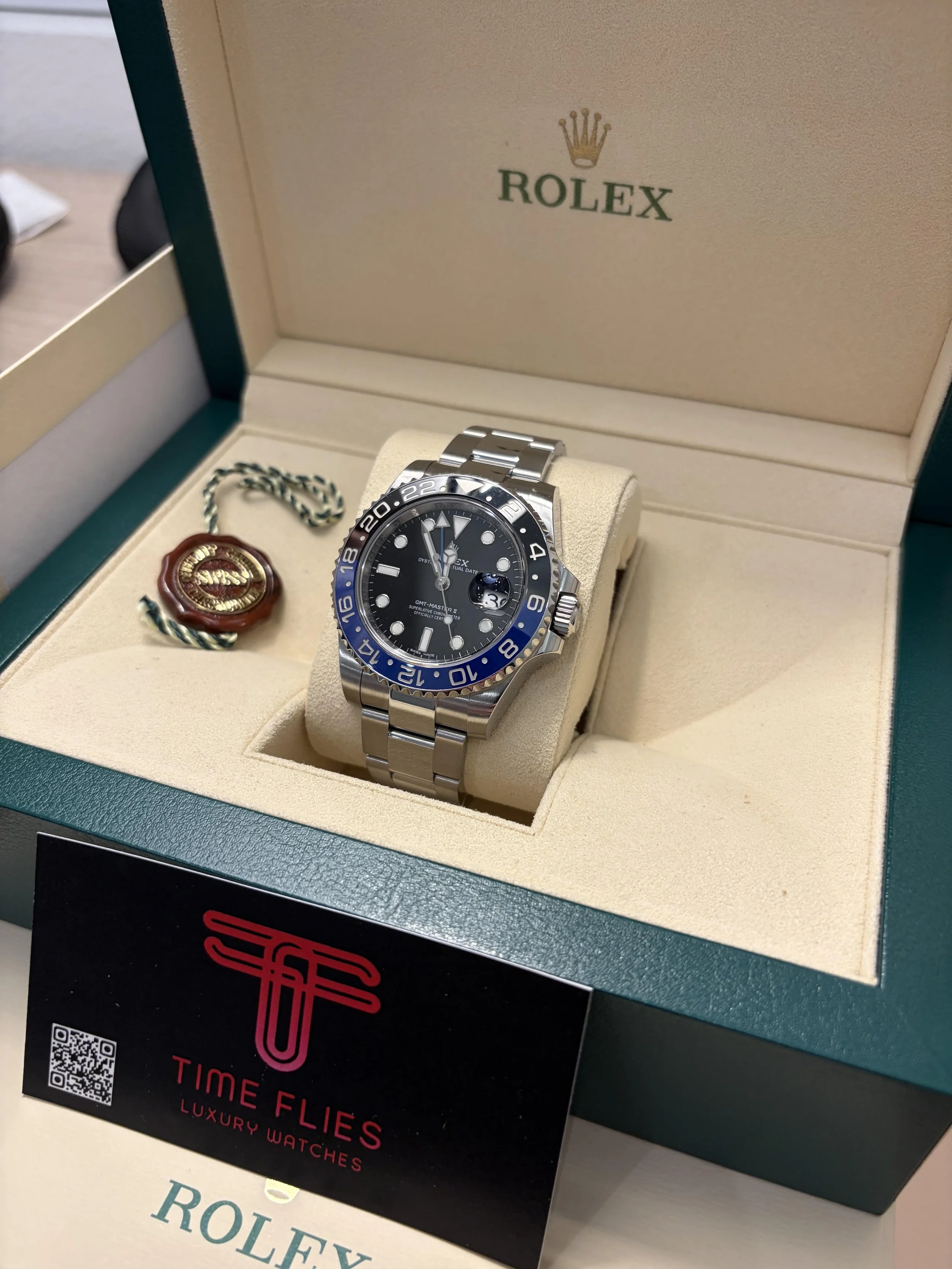 ROLEX GMT-MASTER II 'BATMAN' 116710BLNR