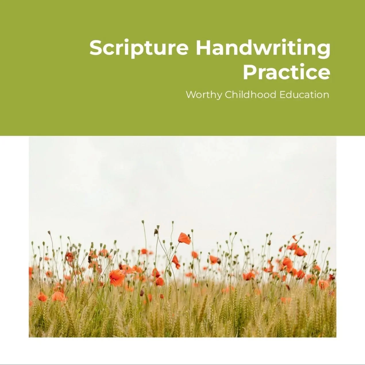 Scripture Handwriting Practice
