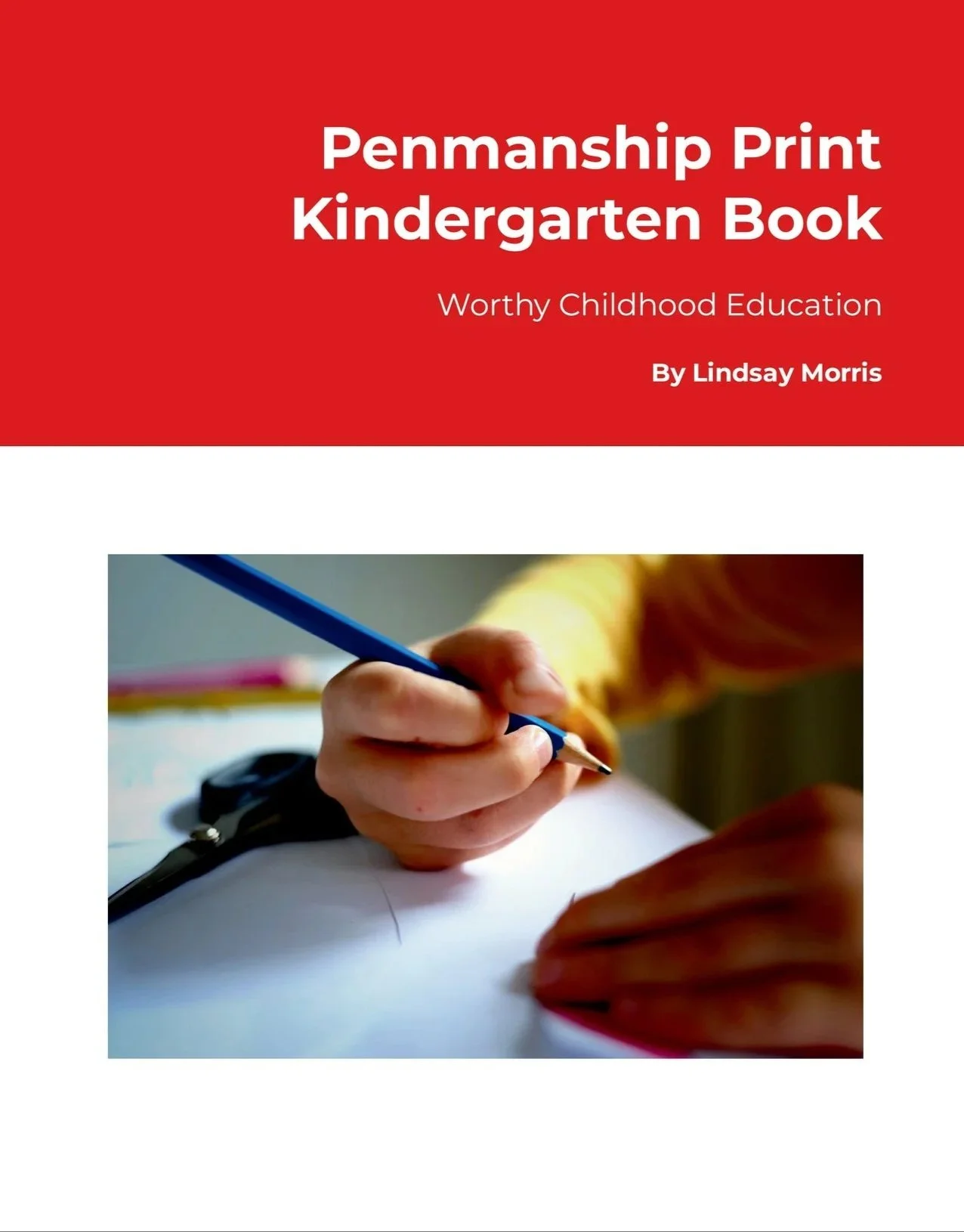 Penmanship Print Kindergarten Book
