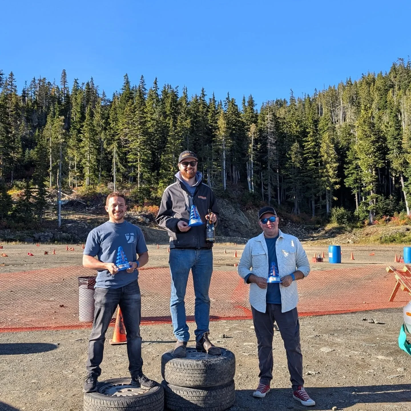 Full results!

Saturday 
AWD
1. 20 - Zach Nicholson - Subaru Wagon
2. 8 - Jarred Joffe - Subaru Wagon
3. 3 - Michael Sansregret - Subaru Wagon

2WD
1. 16 - Raymond Fortier - 2004 Mazda 3
2. 4 - Jason Debruyn - 1982 Toyota Celica
3. 15 - Shawn Perry -