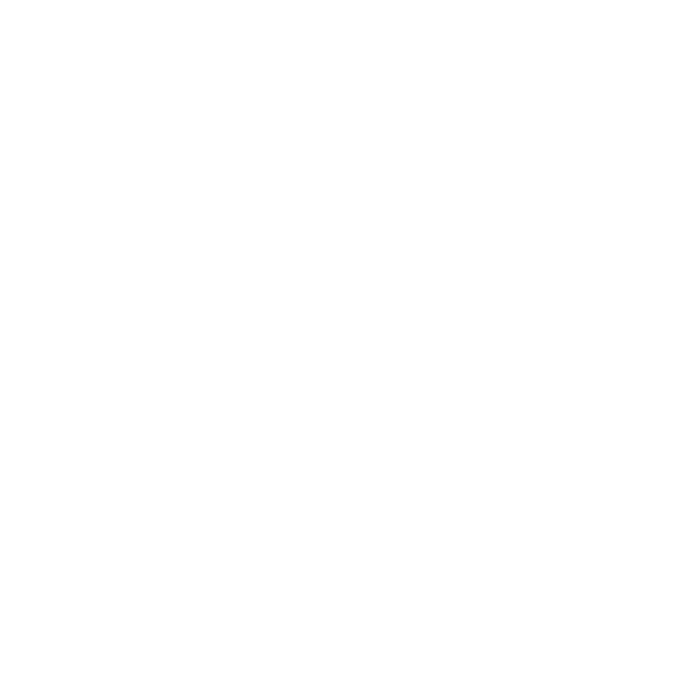 White signature or logo on a black background.